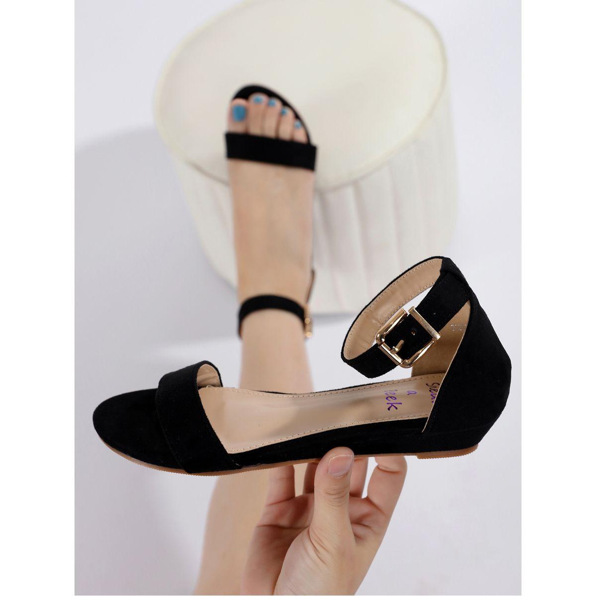صندل سادة بمقدمة مفتوحة وسير كاحل سنِيك-أ-بِيك × ستايلي-women-shoes-heels-image-2
