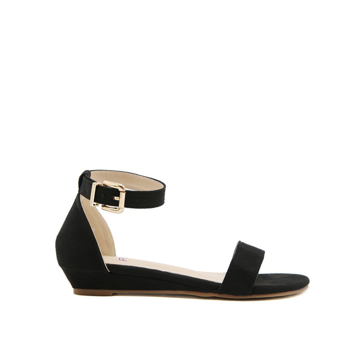Sneak-a-Peek X Styli Solid Buckle Ankle Strap Open Toe Sandals-women-shoes-heels-image-5