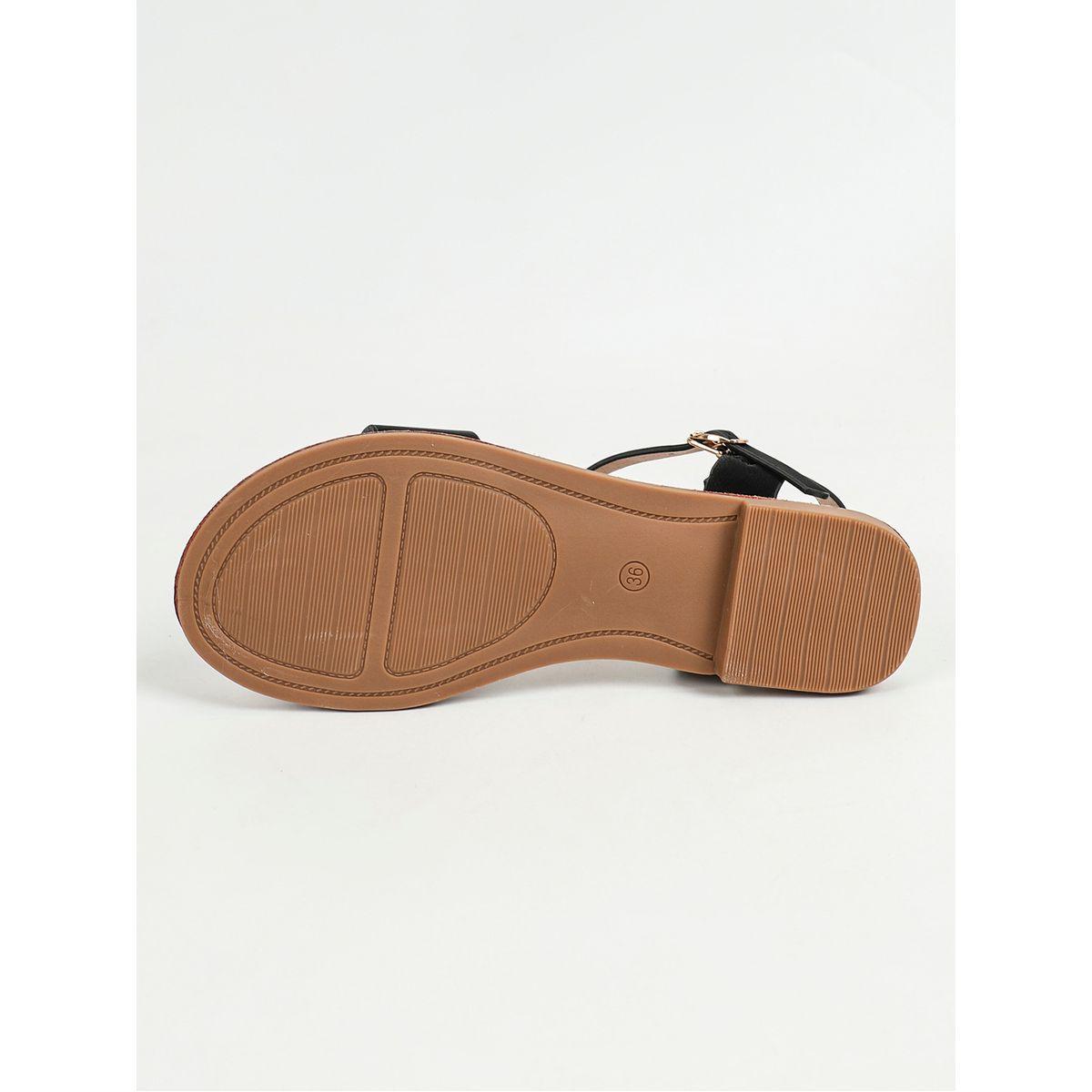 Sneak-a-Peek X Styli Single Band Ankle Strap Flat Sandals-women-shoes-sandals-flats-image-9