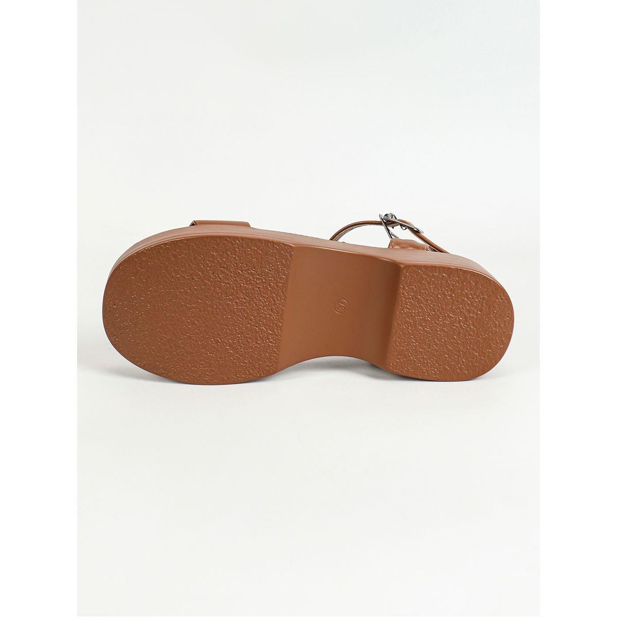 Sneak-a-Peek X Styli Single Band Ankle Strap Flatform Sandals-women-shoes-sandals-flats-image-6