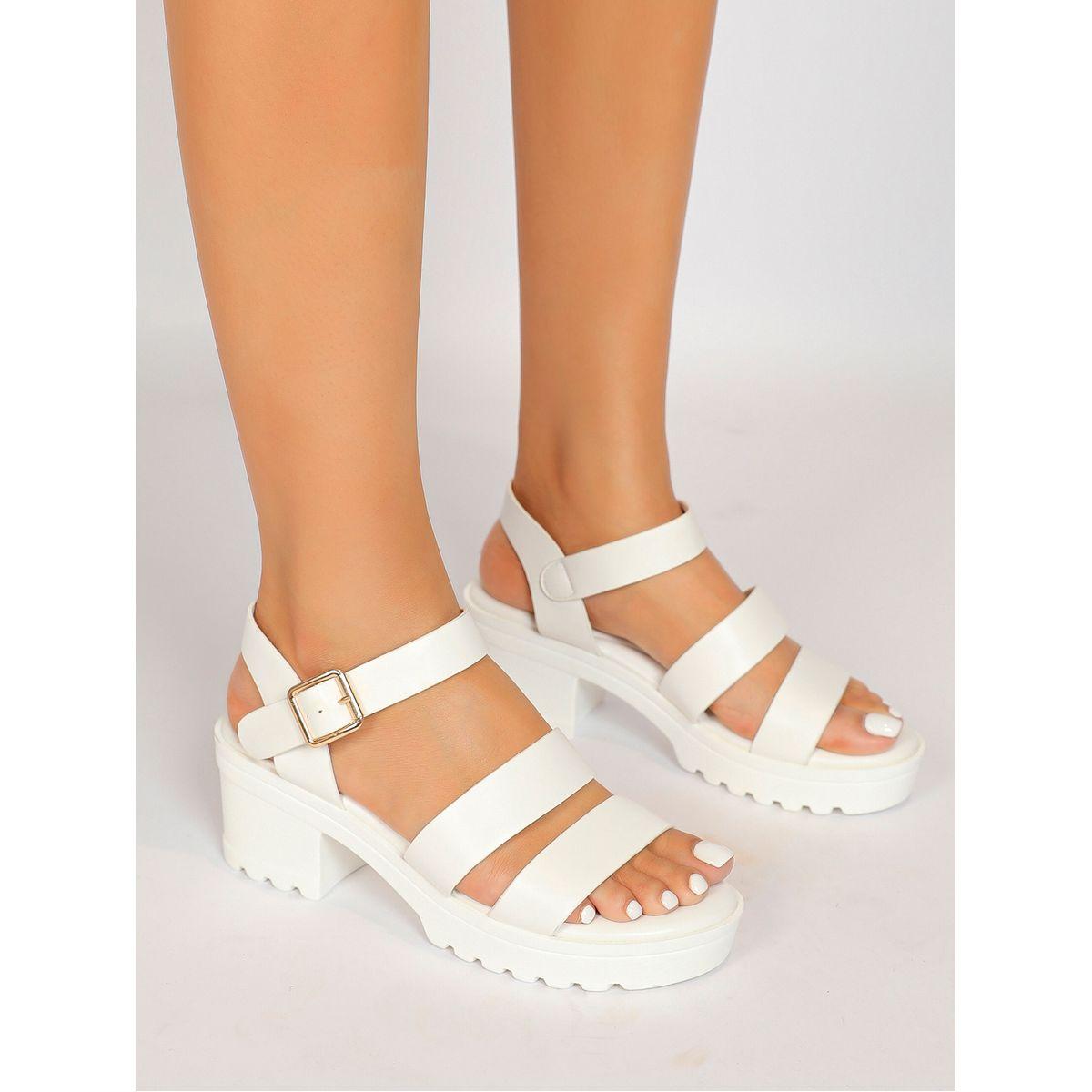 صندل سادة بكعب سميك وسير كاحل سنِيك-أ-بِيك × ستايلي-women-shoes-heels-image-3