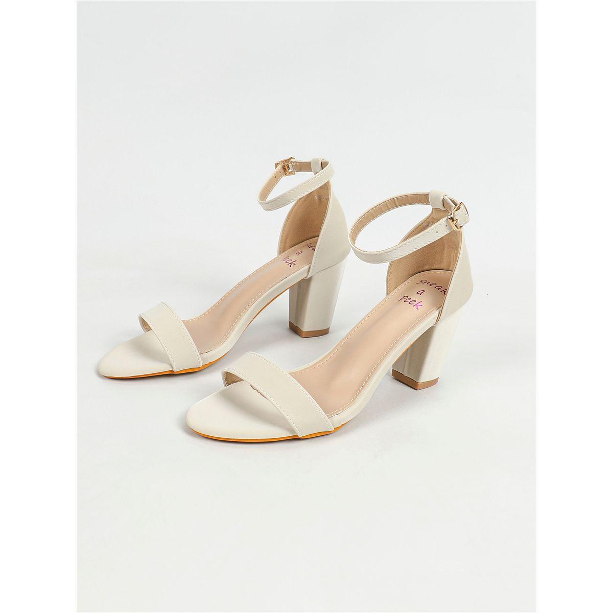 Sneak-a-Peek X Styli Single Band Ankle Strap Mid Heel Sandals-women-shoes-sandals-heeled-image-7