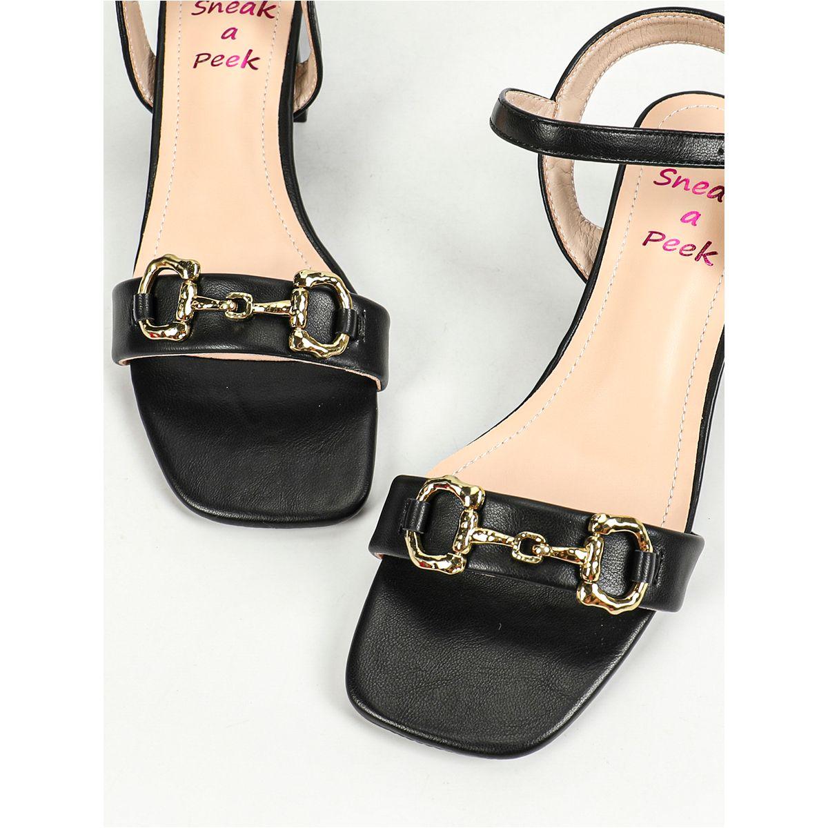 Sneak-a-Peek X Styli Metal Accent Ankle Strap Sandals-women-shoes-heels-image-6