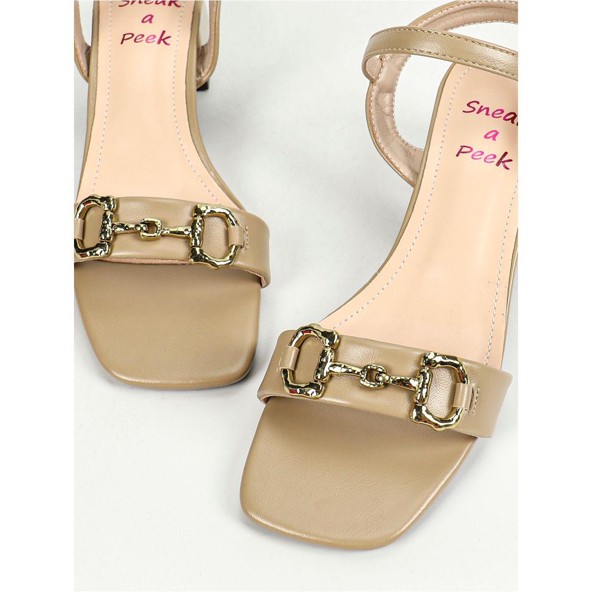 صندل بسير كاحل مع حلية معدنية سنِيك-أ-بِيك × ستايلي-women-shoes-heels-image-6