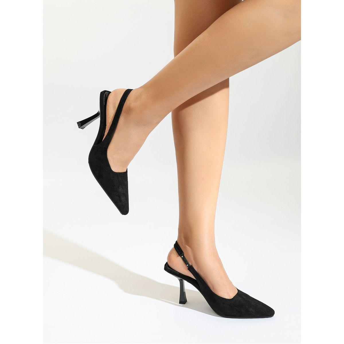 Sneak-a-Peek X Styli Solid Slingback Pointed Toe Pumps-women-shoes-heels-image-2