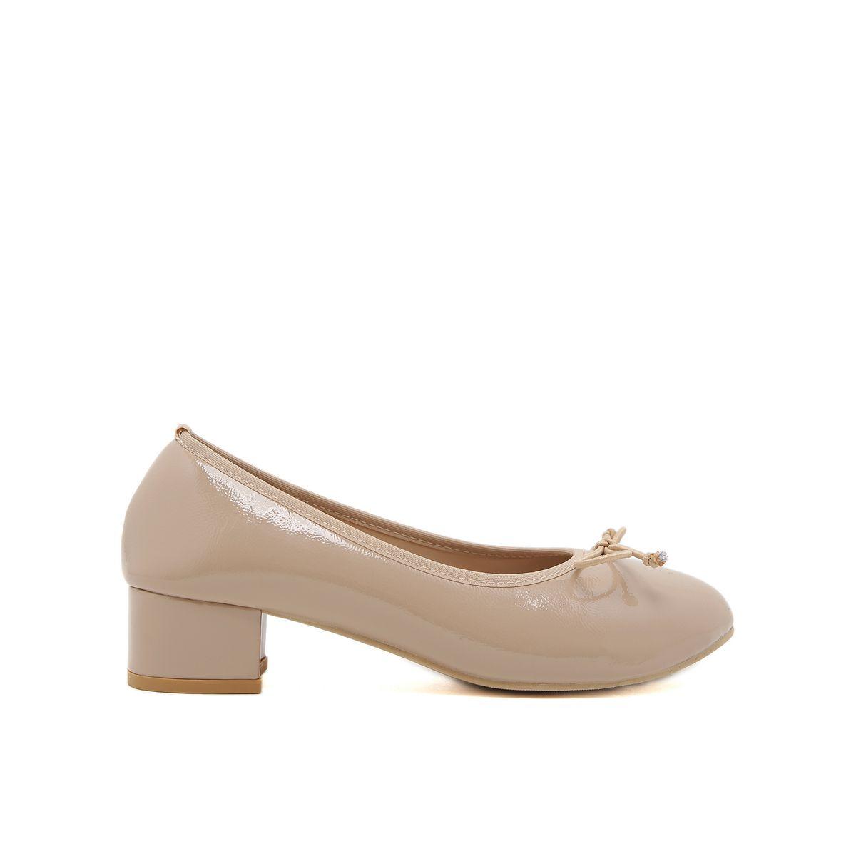 حذاء بكعب سميك ومقدمة دائرية سنِيك-أ-بِيك × ستايلي-women-shoes-loafersandmoccasins-image-5