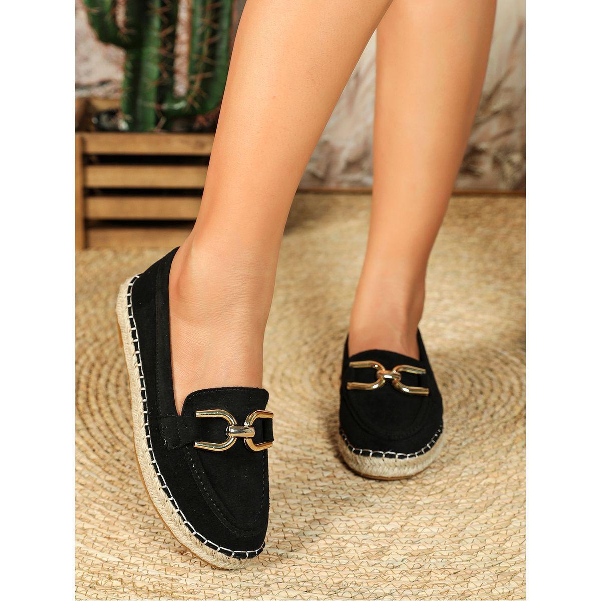 Sneak-a-Peek X Styli Metal Accent Embellished Slip On Espadrilles-women-shoes-flats-espadrilles-image-2