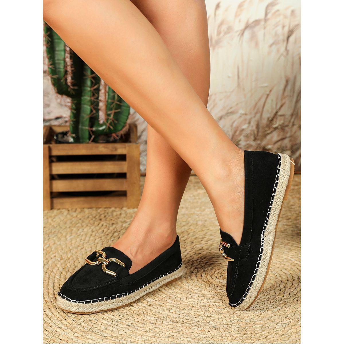 Sneak-a-Peek X Styli Metal Accent Embellished Slip On Espadrilles-women-shoes-flats-espadrilles-image-4