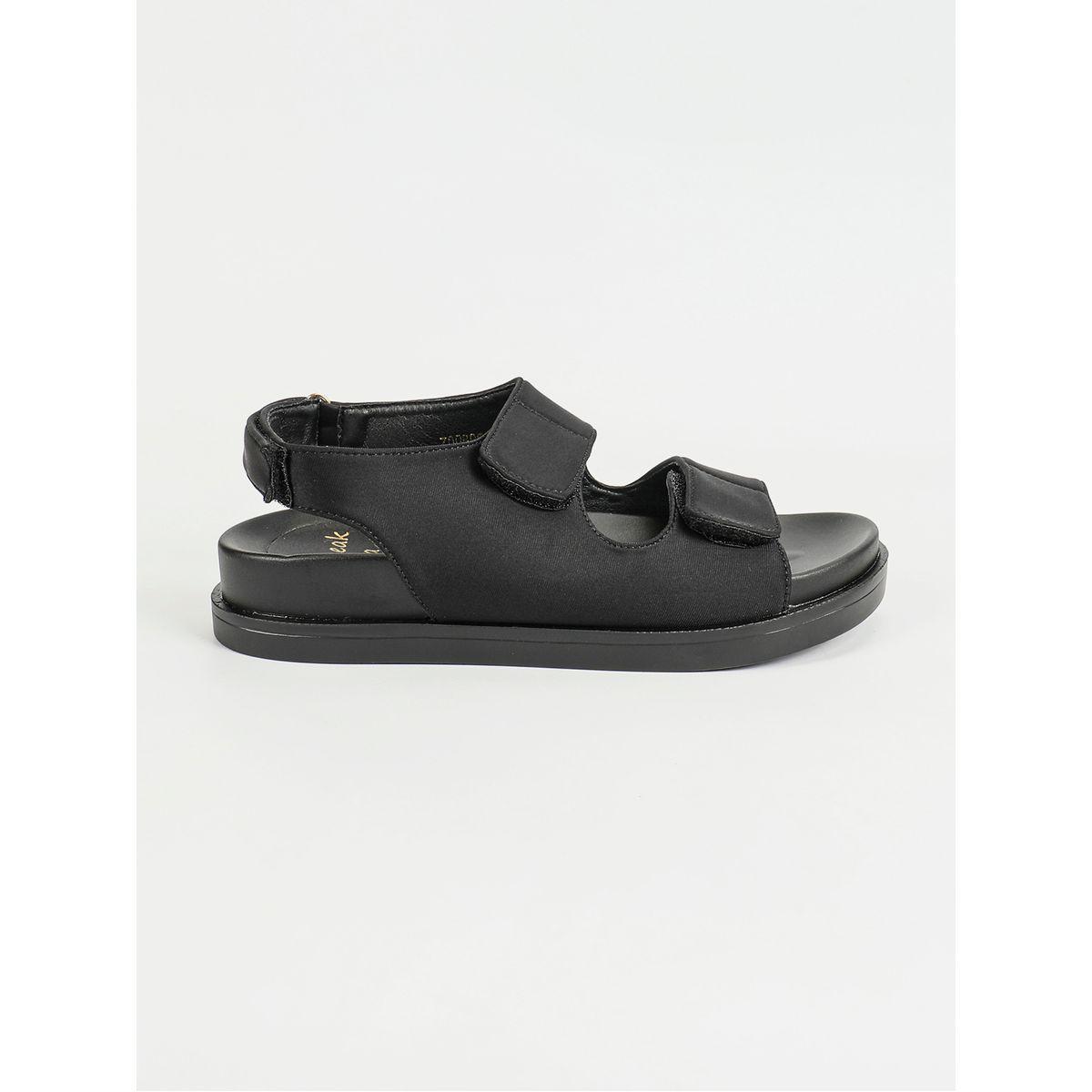 Sneak-a-Peek X Styli Double Velcro Strap Open Toe Sandals-women-shoes-sandals-flats-image-5