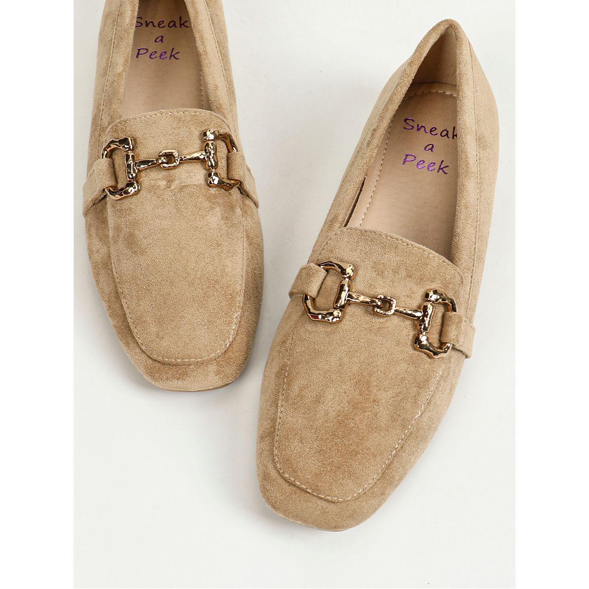 حذاء ميولز مزين بحلية معدنية سنِيك-أ-بِيك × ستايلي-women-shoes-loafersandmoccasins-image-4