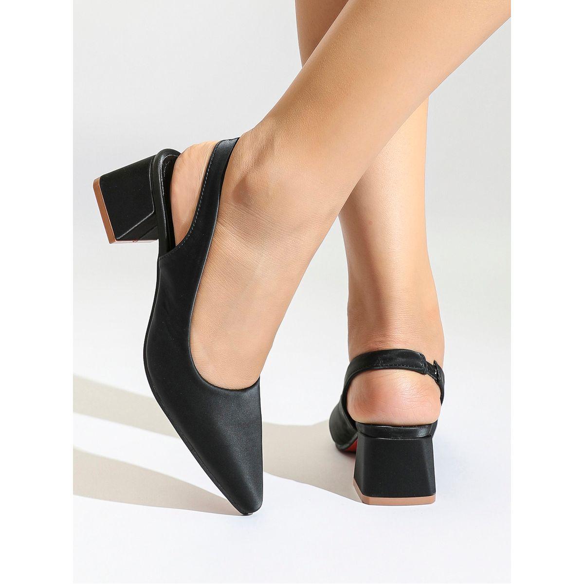 Sneak-a-Peek X Styli Solid Pointed Toe Slingback Formal Shoes-women-shoes-heels-image-1