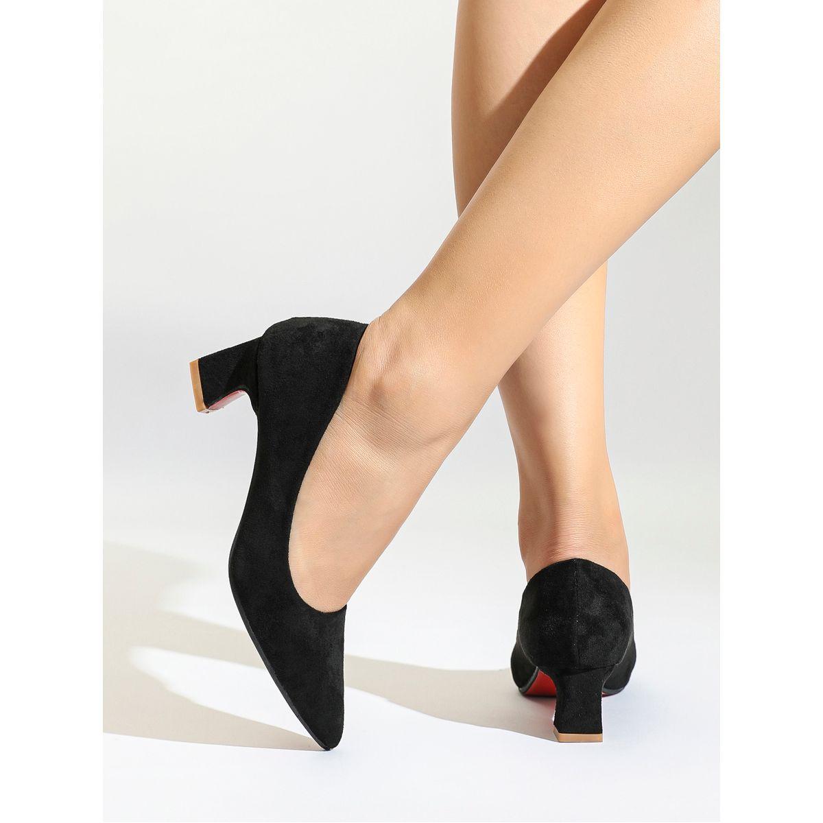 حذاء بكعب سميك ومقدمة مدببة سنِيك-أ-بِيك × ستايلي-women-shoes-heels-image-4
