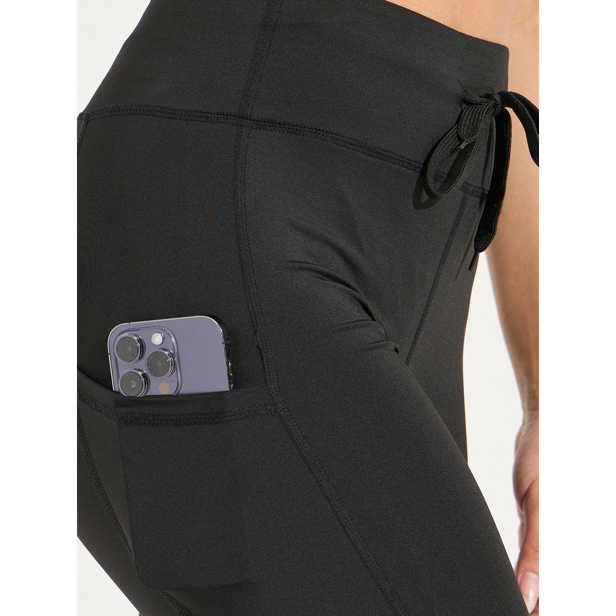 Styli Active Reflective Ankle Zip Detail Side Pocket Leggings-women-clothing-sportswearandactivewear-bottoms-image-6