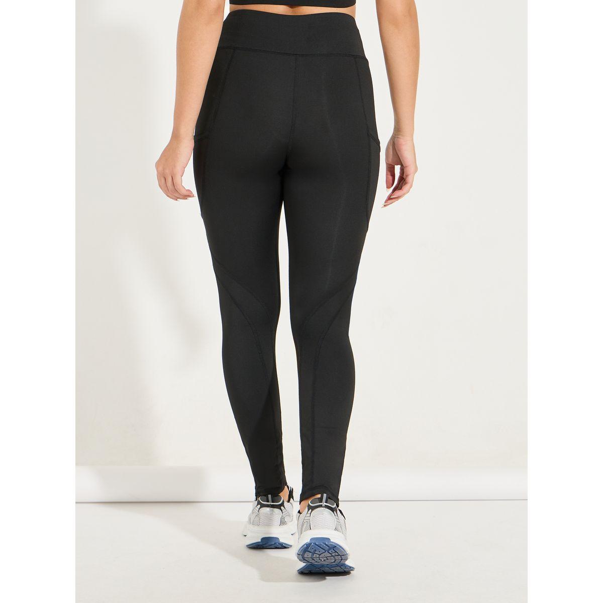 Styli Active Reflective Ankle Zip Detail Side Pocket Leggings-women-clothing-sportswearandactivewear-bottoms-image-7