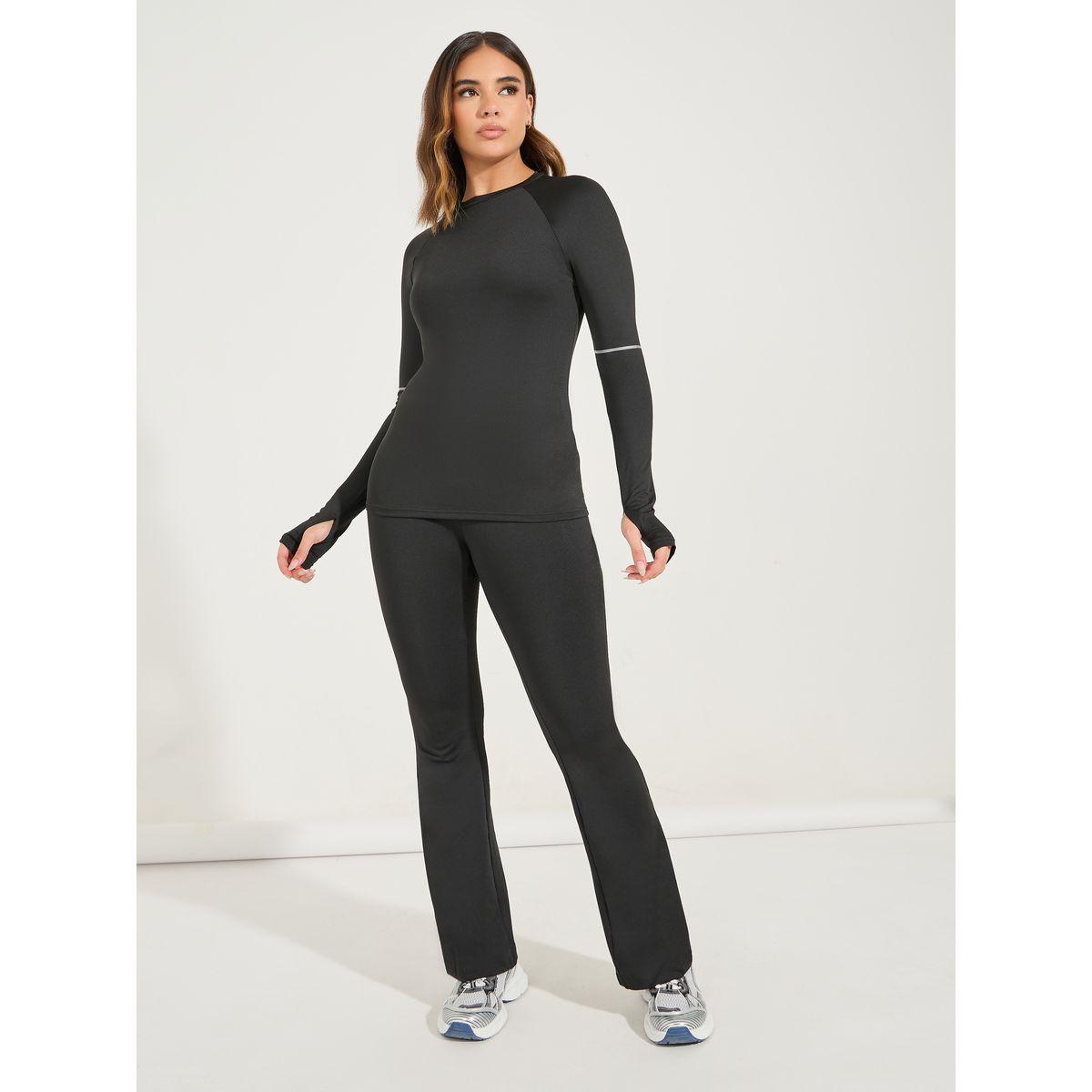 بلوزة رياضية باكمام طويلة وفتحة ابهام-women-clothing-sportswearandactivewear-tshirtsandvests-image-2