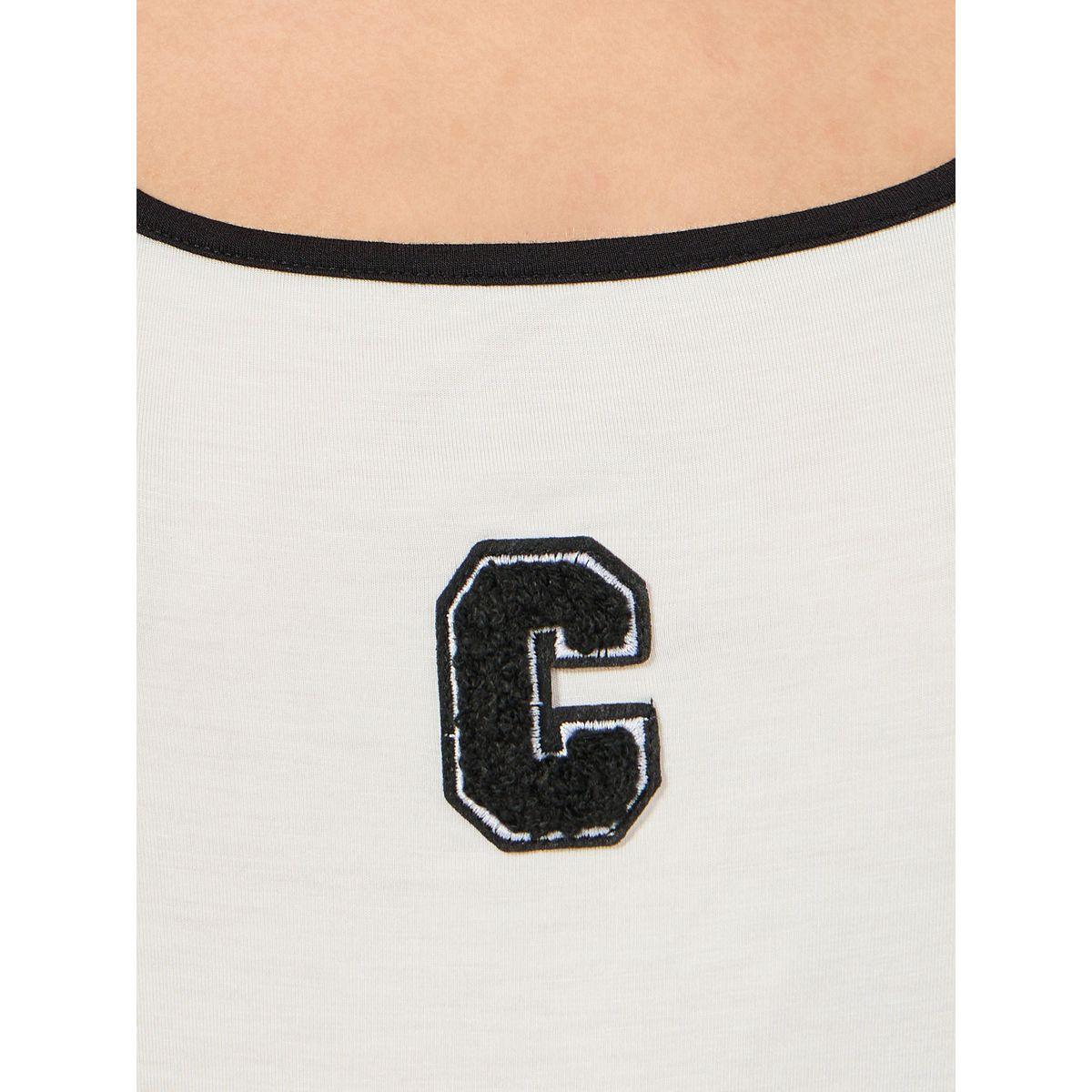 Styli Embroidered Contrast Binding Square Neck Regular Tank-women-clothing-tshirts-image-4