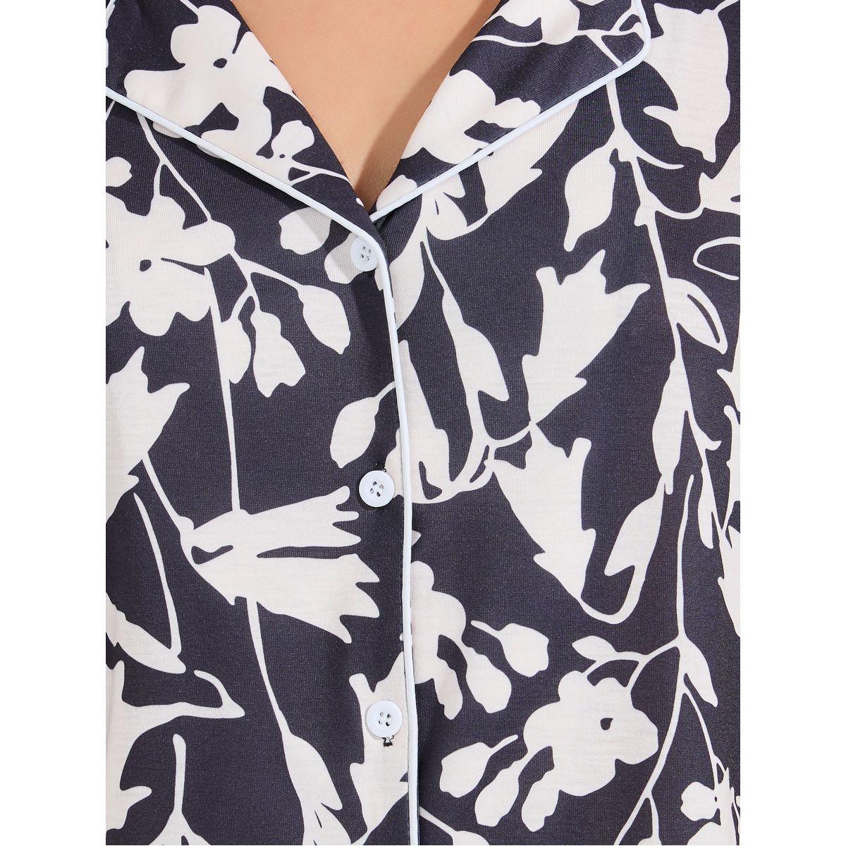 Styli Unwind AOP Floral Shirt & Pyjama Set-women-clothing-nightwear-pyjamas-longsets-image-4