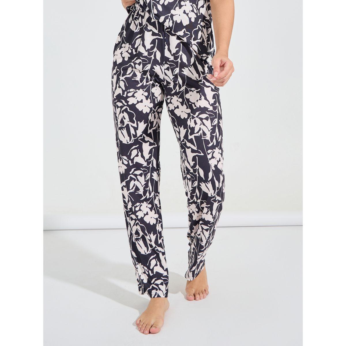 Styli Unwind AOP Floral Shirt & Pyjama Set-women-clothing-nightwear-pyjamas-longsets-image-5