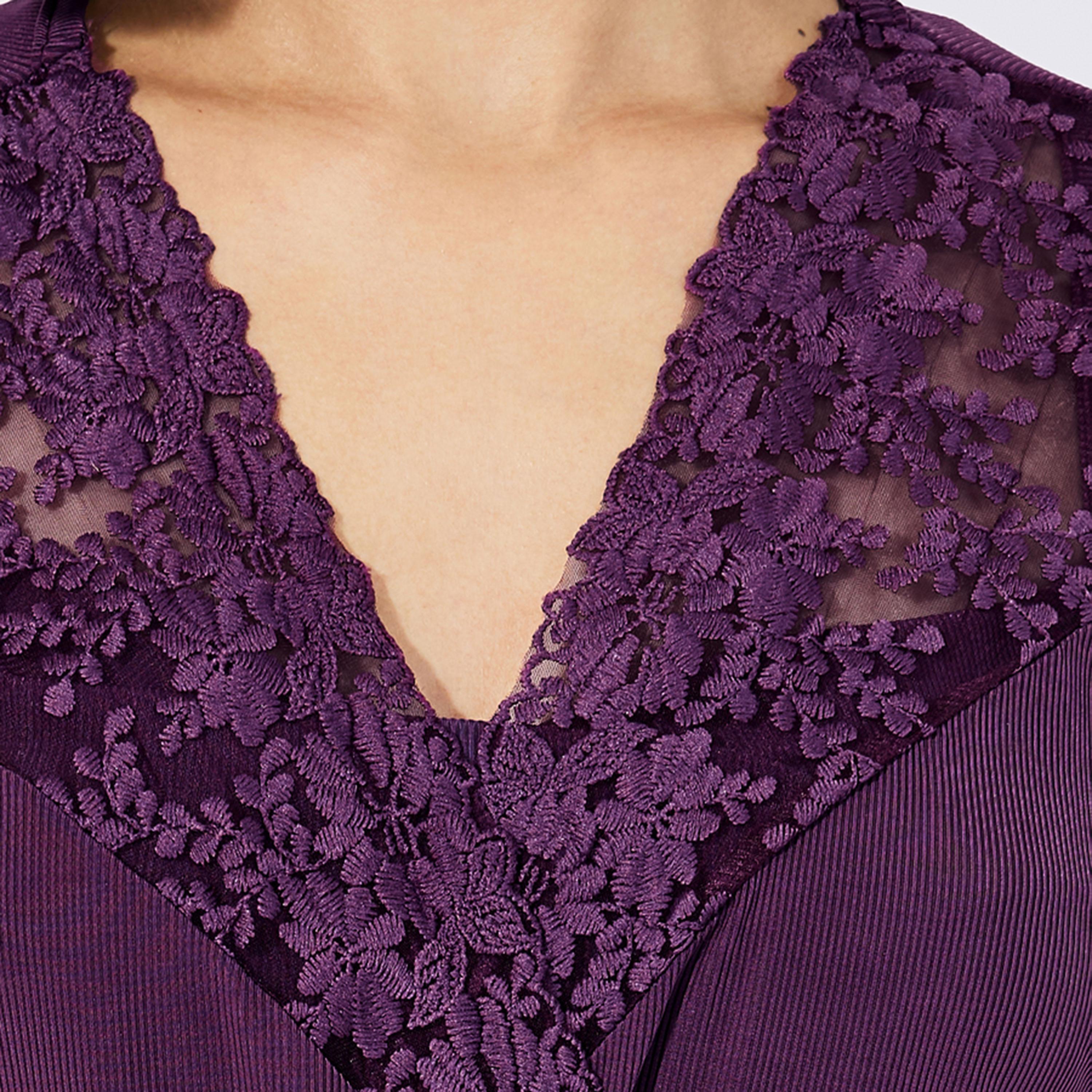 Styli Unwind Lace Insert Long Sleeves Robe-women-clothing-nightwear-robes-image-4