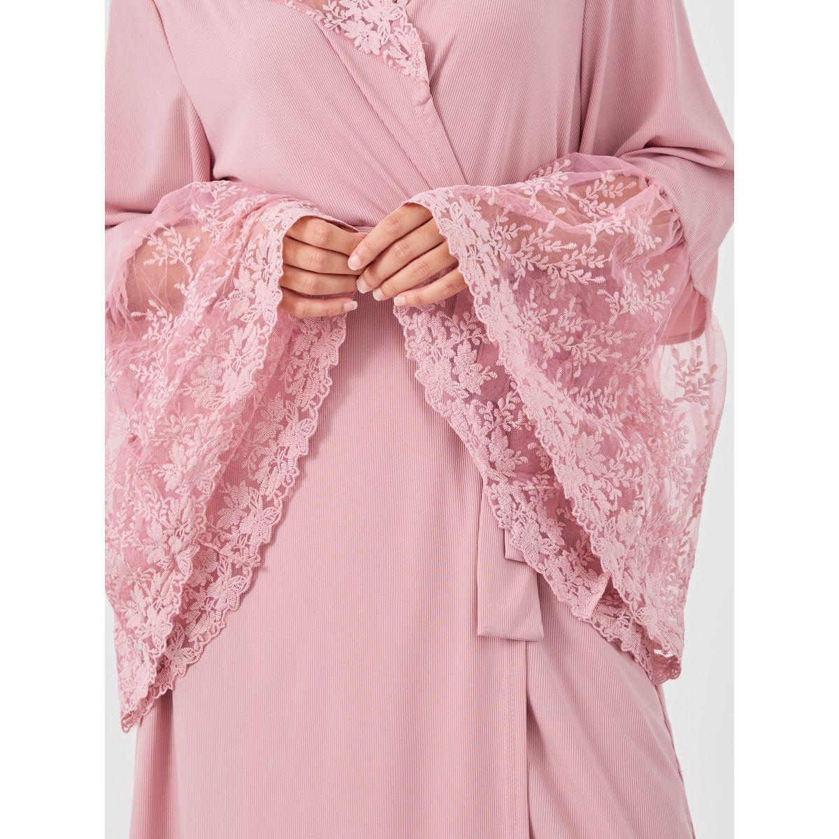 Styli Lace Insert Long Sleeve Robe-women-clothing-nightwear-robes-image-3
