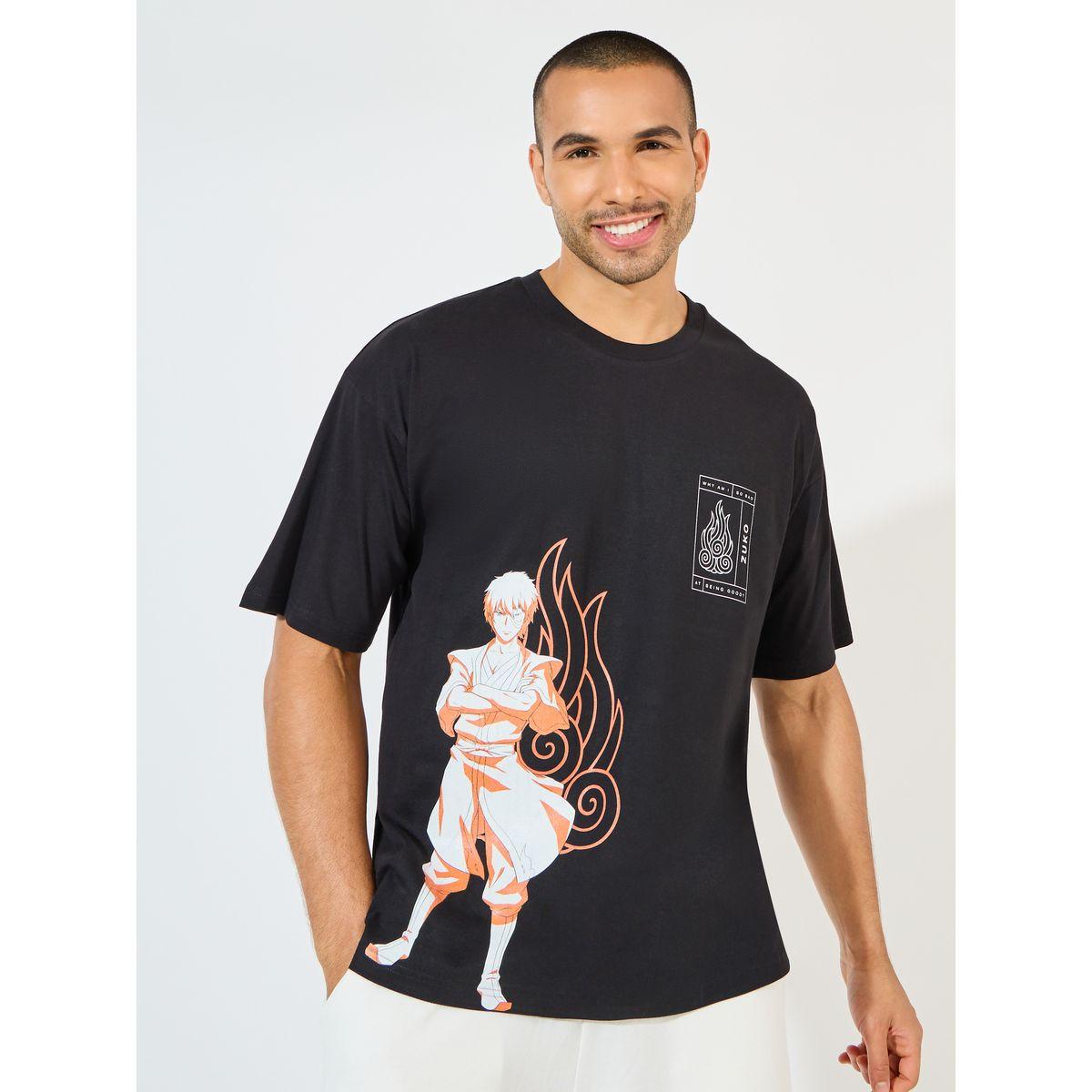 Styli Anime Avatar Last Airbender Graphic Character Oversized T-Shirt-men-clothing-tshirtsandpolos-tshirts-image-1