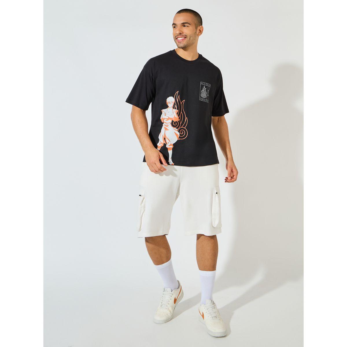 تيشيرت فضفاض مطبع بطبعة إنمي-men-clothing-tshirtsandpolos-tshirts-image-2