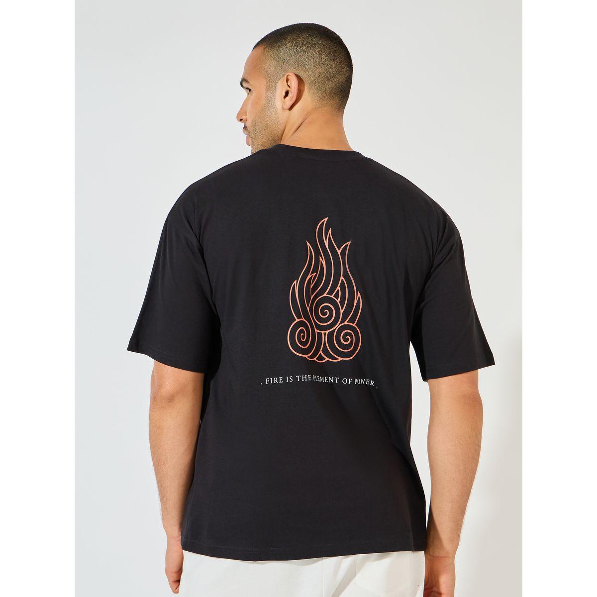 تيشيرت فضفاض مطبع بطبعة إنمي-men-clothing-tshirtsandpolos-tshirts-image-4