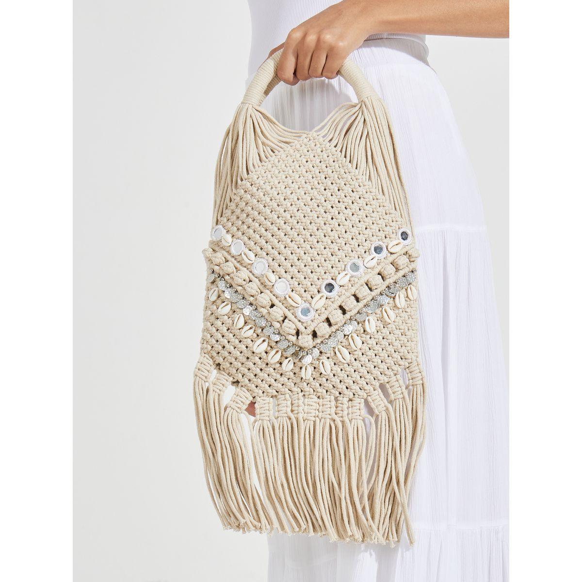 شنطة يد كروشيه مزينة بشراشيب-women-bagsandwallets-handbags-image-3