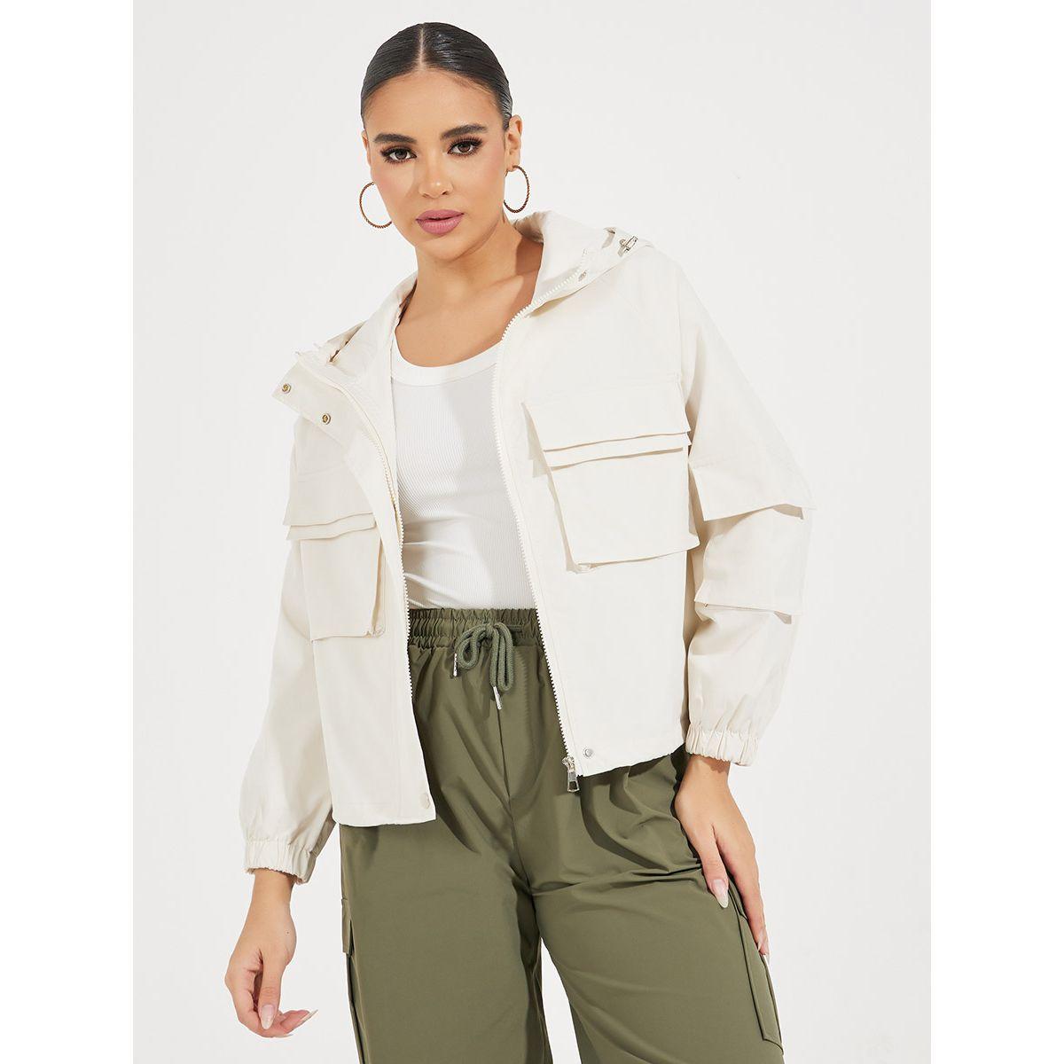 Styli Boxy Fit Short Length Utility Jacket-women-winterwear-coatsandjackets-jackets-image-1