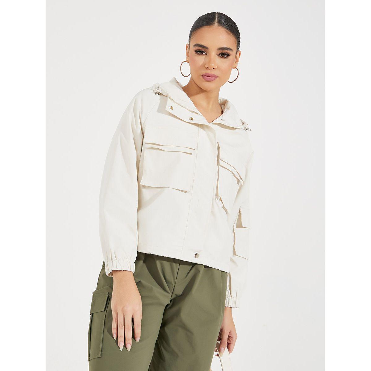 Styli Boxy Fit Short Length Utility Jacket-women-winterwear-coatsandjackets-jackets-image-3