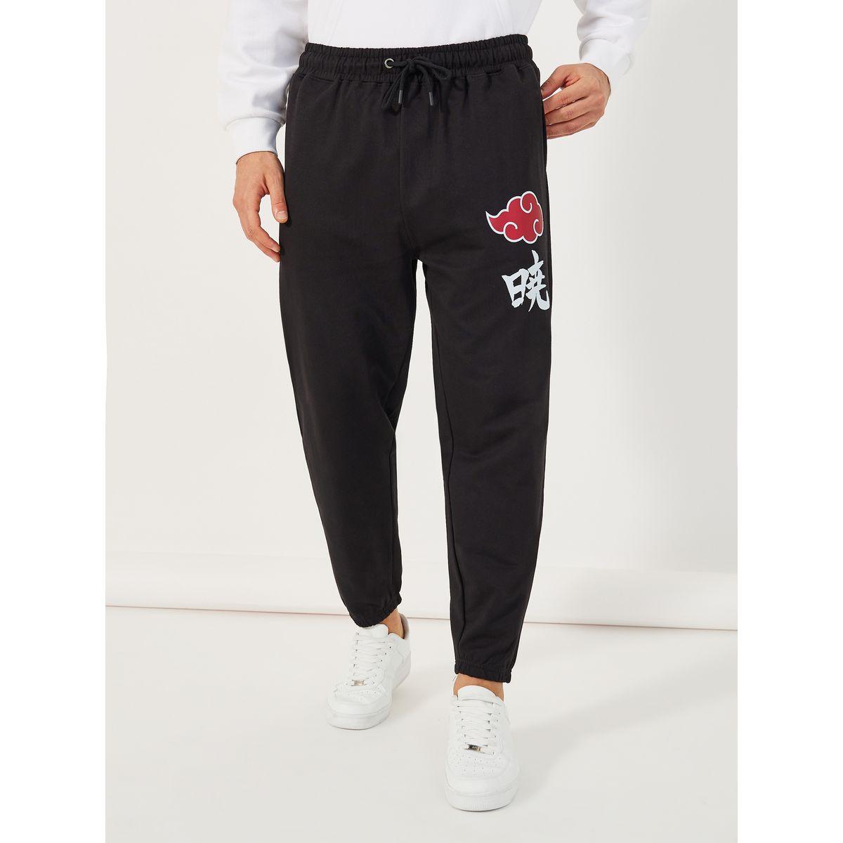 جوغر فضفاض مطبع بطبعة جرافيك-men-clothing-bottoms-joggers-image-1