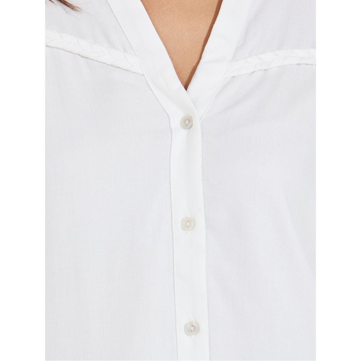 Styli Twill Relaxed Fit Shirt with Braiding Detail-women-clothing-shirtsandblouses-shirts-image-3