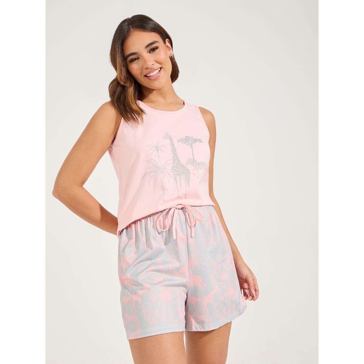Styli Unwind Wildlife Vest & Short Set-women-clothing-nightwear-pyjamas-shortsets-image-5
