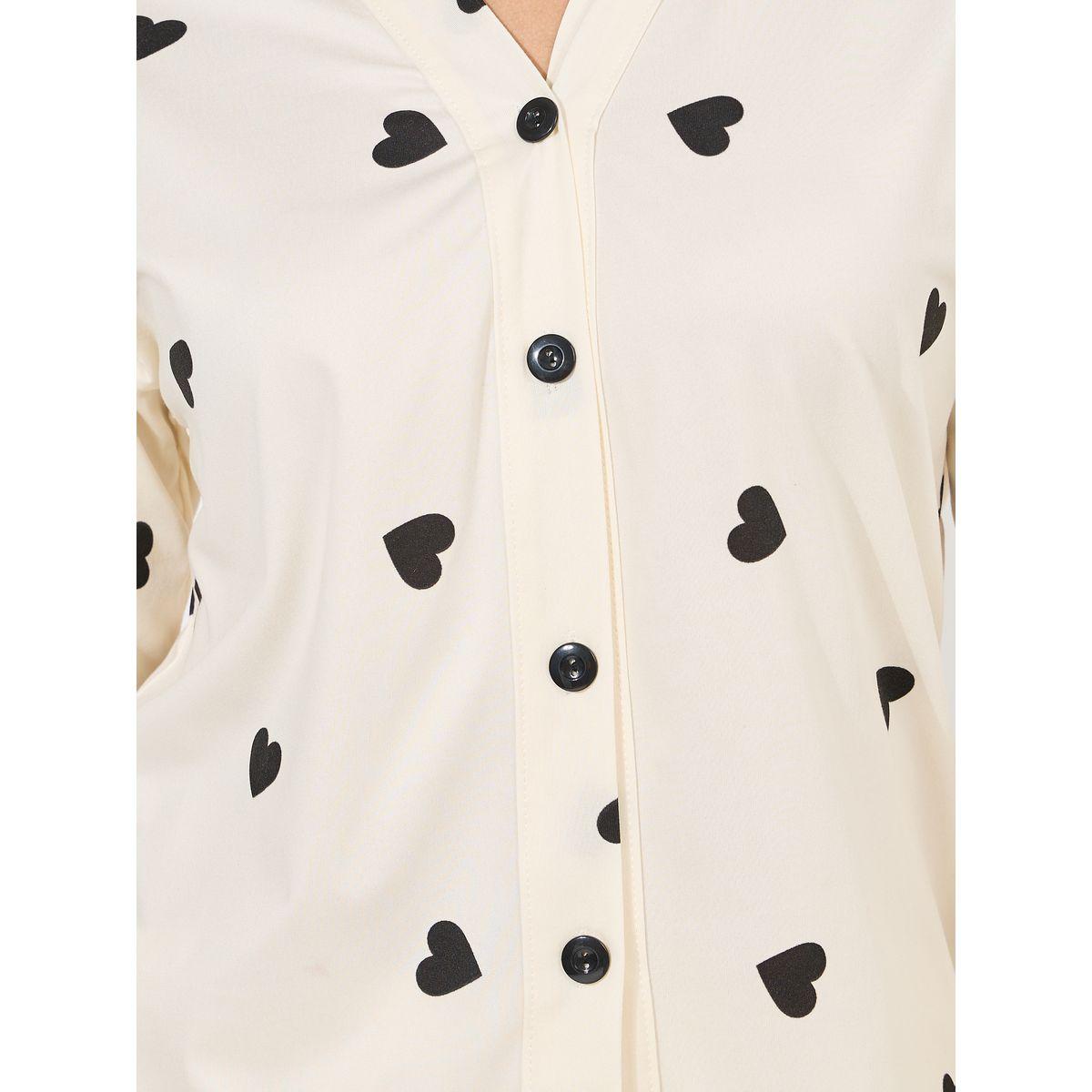 طقم من بنطال بيجاما مع بلوزة مطبعة بالكامل-women-clothing-nightwear-pyjamas-longsets-image-3
