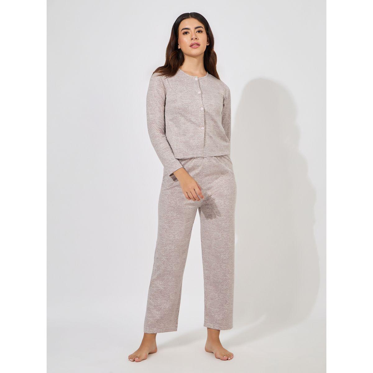 Styli Unwind Pack of 3 - Strappy Cami, Trouser & Button Front Cardigan-women-clothing-coordsets-image-3