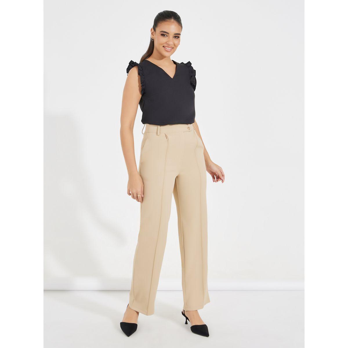 بلوزة بلا اكمام مع تفاصيل كشكش-women-clothing-shirtsandblouses-blouses-image-2