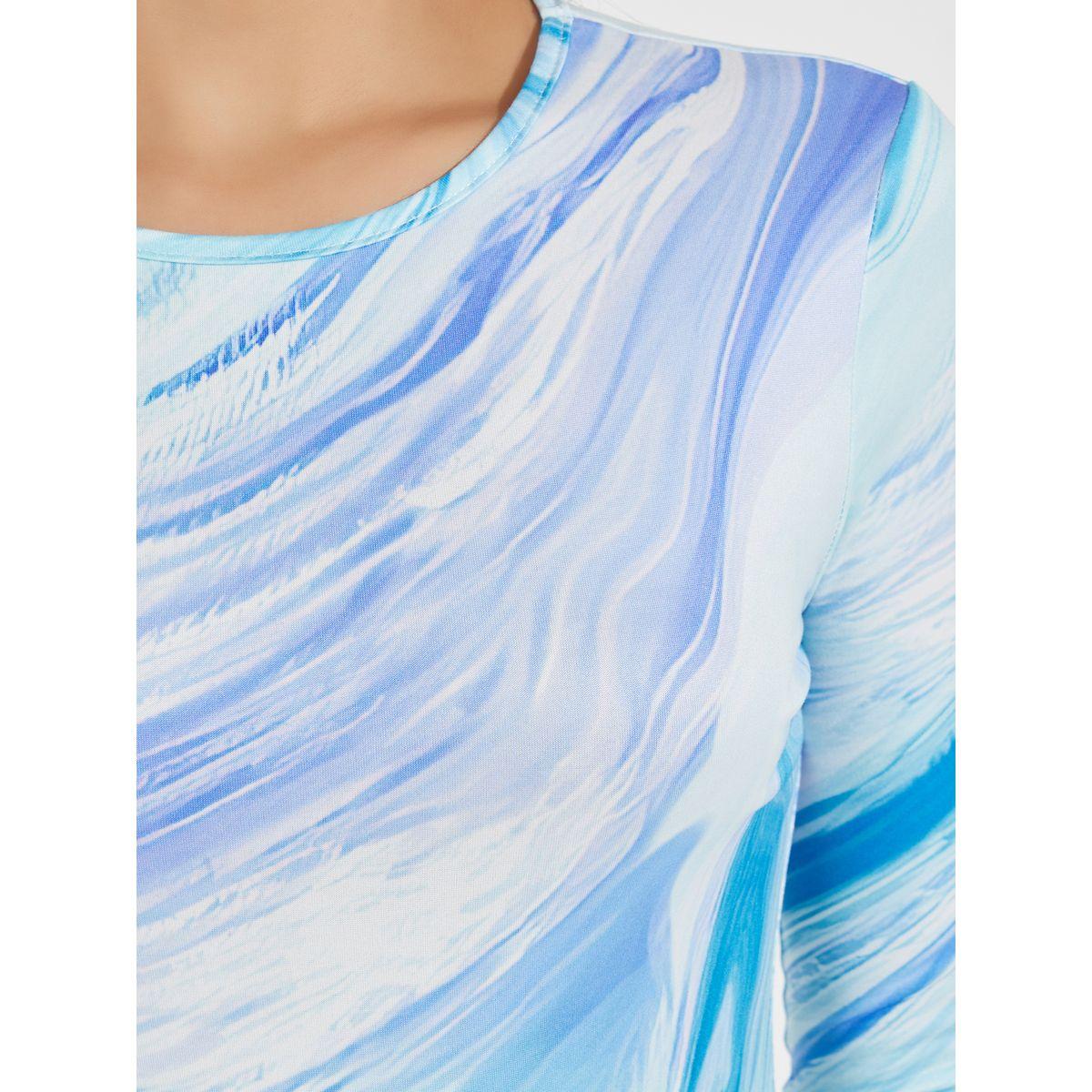 بودي سوت بطبعة ماربل وياقة دائرية-women-clothing-shirtsandblouses-blouses-image-4