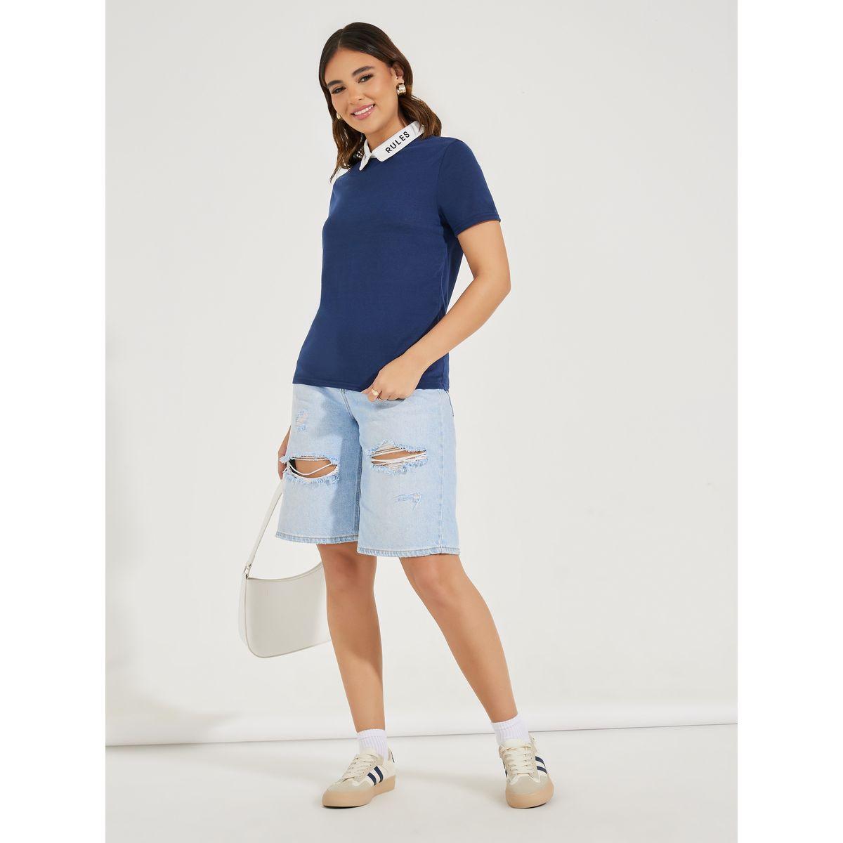 بلوزة جيرسيه مع ياقة بتفاصيل مُطرّزة بكتابة-women-clothing-shirtsandblouses-blouses-image-2