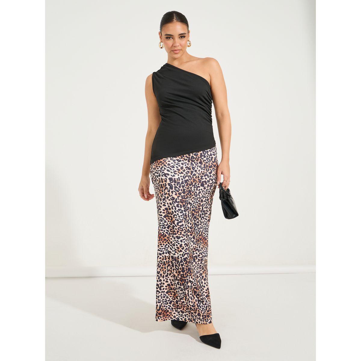 Styli Solid One Shoulder Top with Gathered Detail-women-clothing-shirtsandblouses-blouses-image-2