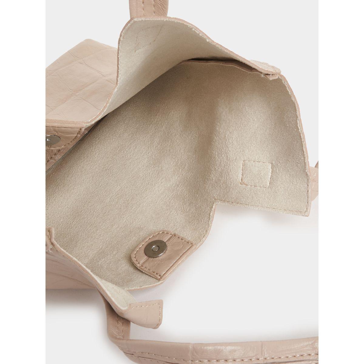 Styli Textured Shoulder Bag with Pouch-women-bagsandwallets-handbags-image-5
