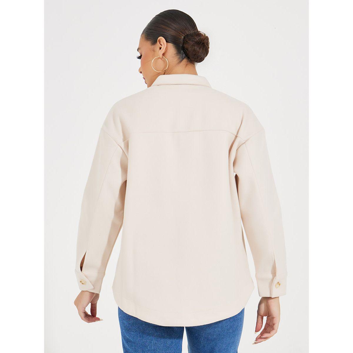 Styli Oversized Longline Wool Like Shacket-women-winterwear-coatsandjackets-jackets-image-5