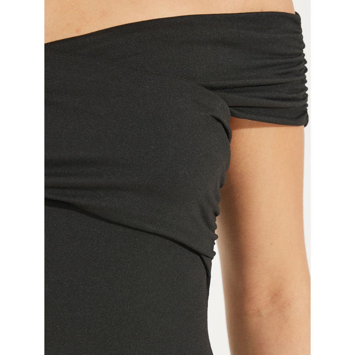 بودي سوت سادة باكتاف مكشوفة ونمط لف-women-clothing-shirtsandblouses-blouses-image-4