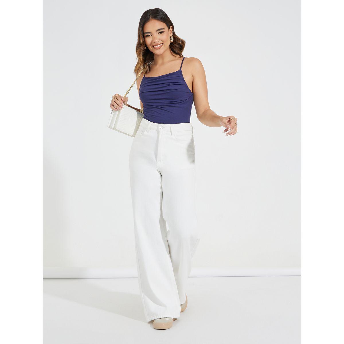 Styli Gathered Strappy Bodysuit-women-clothing-shirtsandblouses-blouses-image-2