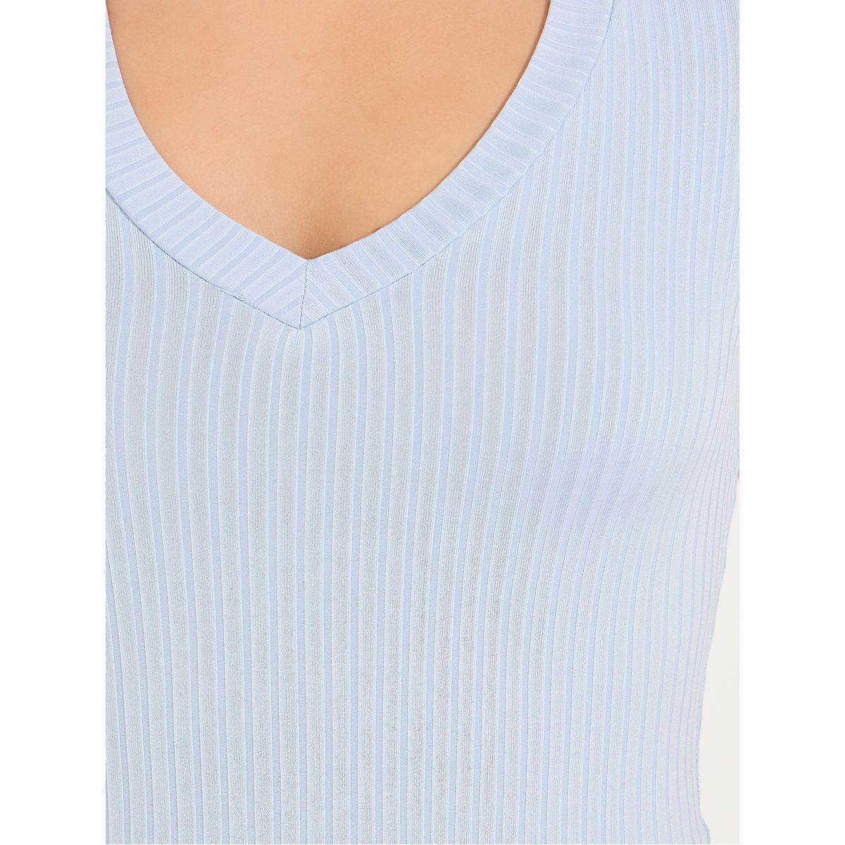 Styli Rib V Neck Bodysuit-women-clothing-shirtsandblouses-blouses-image-4