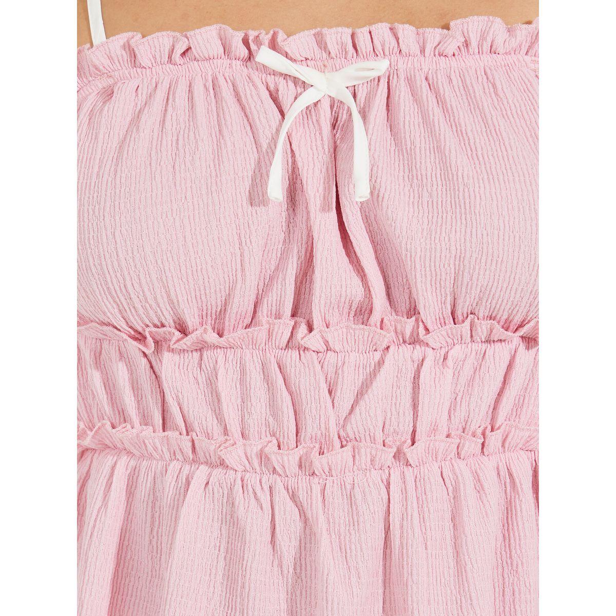 Styli Gathered Strappy Square Neck Top-women-clothing-shirtsandblouses-blouses-image-3