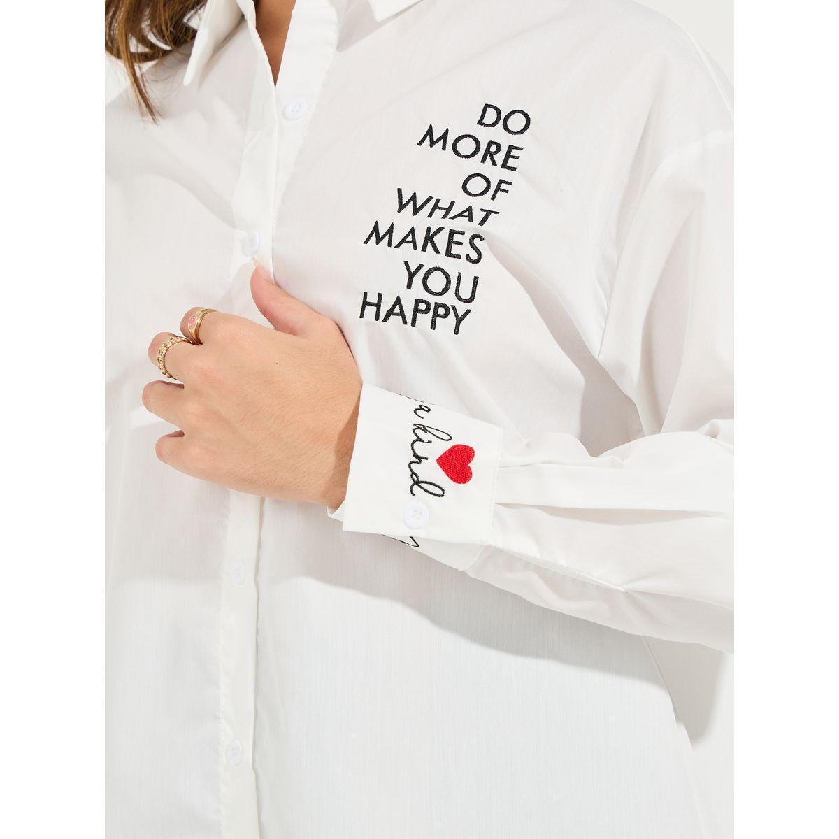 Styli Oversized Embroidery Detail Button Down Shirt-women-clothing-shirtsandblouses-shirts-image-4