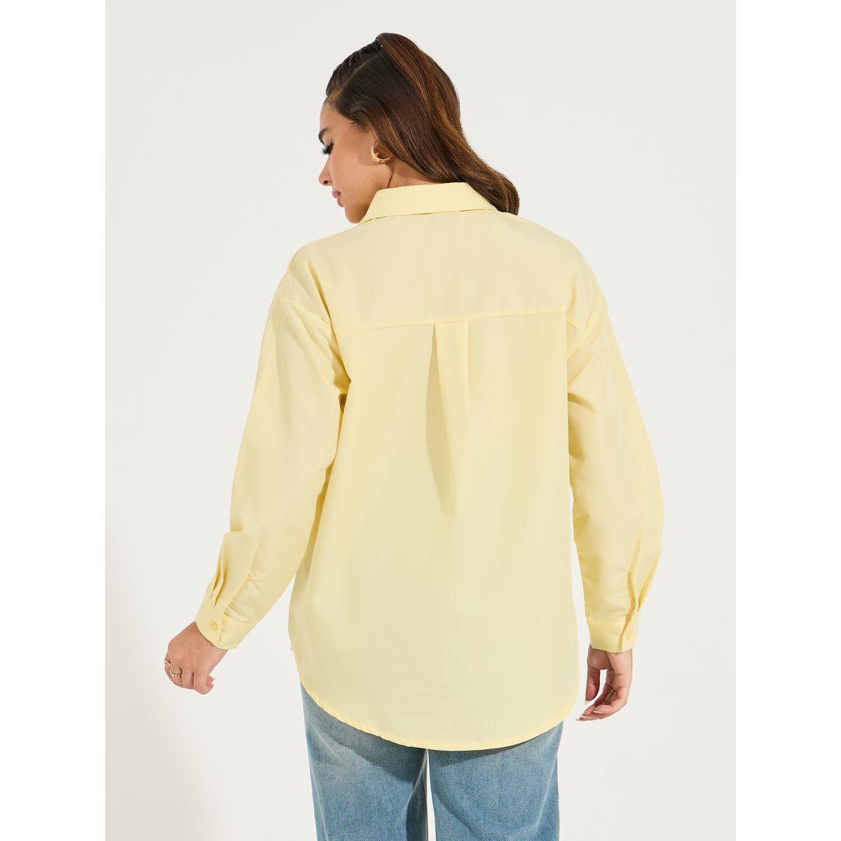 بلوزة فضفاضة بتفاصيل مُطرّزة وازرار-women-clothing-shirtsandblouses-shirts-image-1