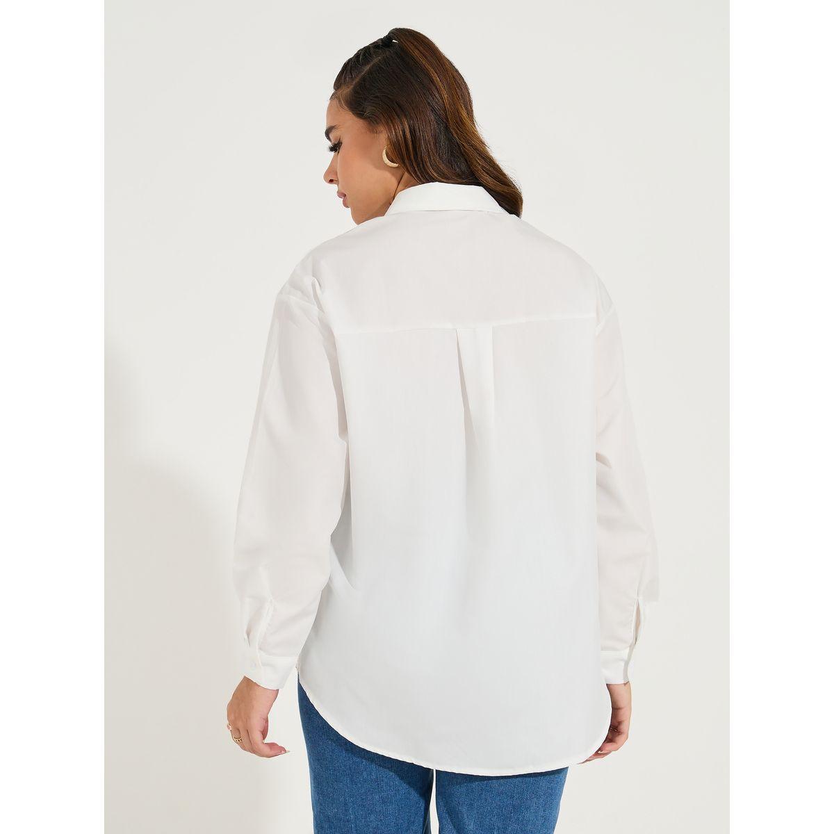 بلوزة فضفاضة بازرار مع تفاصيل مُطرّزة-women-clothing-shirtsandblouses-shirts-image-5