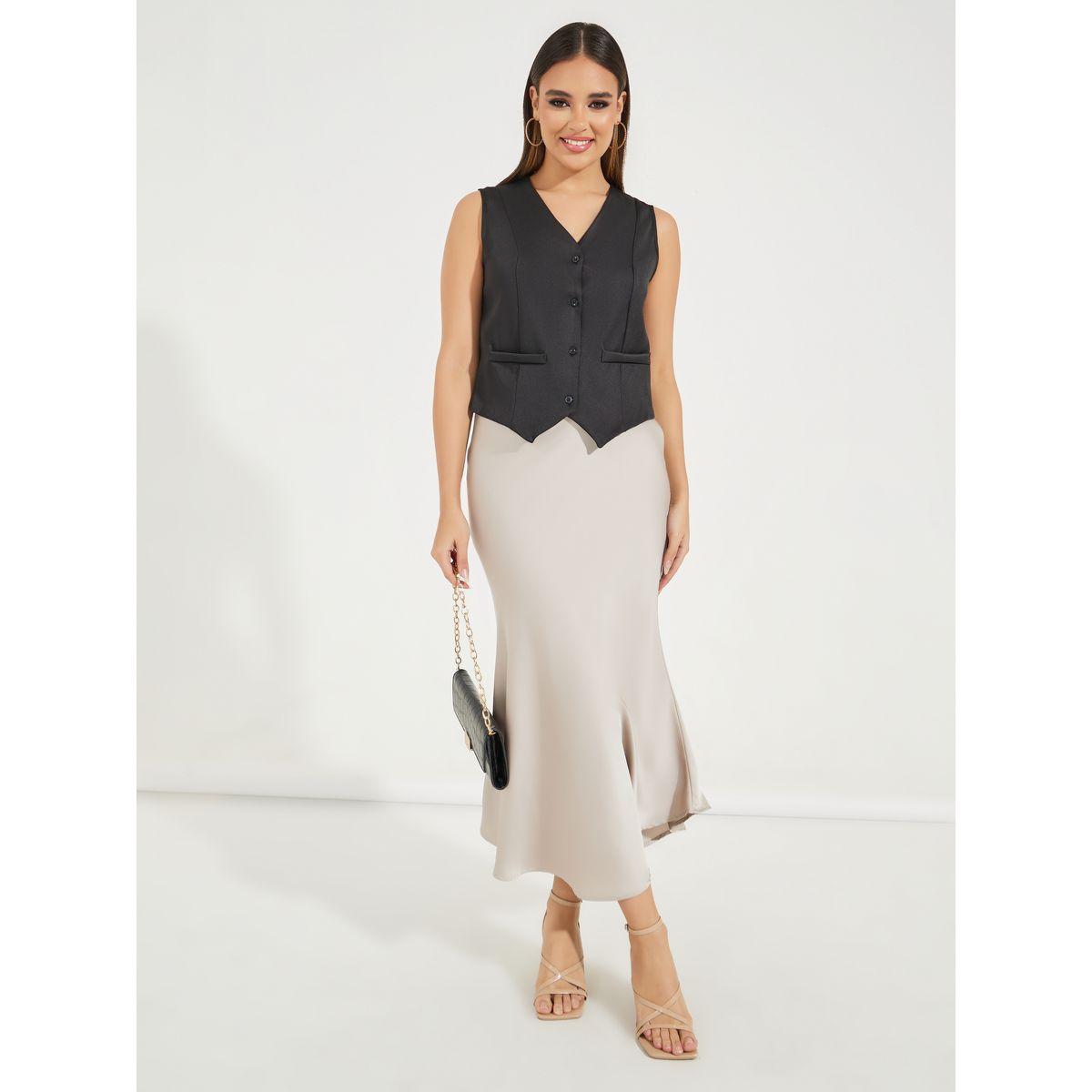 جيليه سادة مع ازرار غلق-women-clothing-shirtsandblouses-blouses-image-2