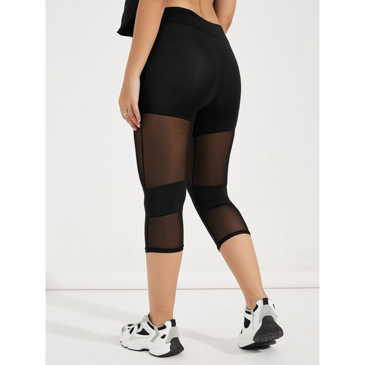 Styli Mesh Insert 3/4 Leggings-women-clothing-bottoms-leggings-image-4